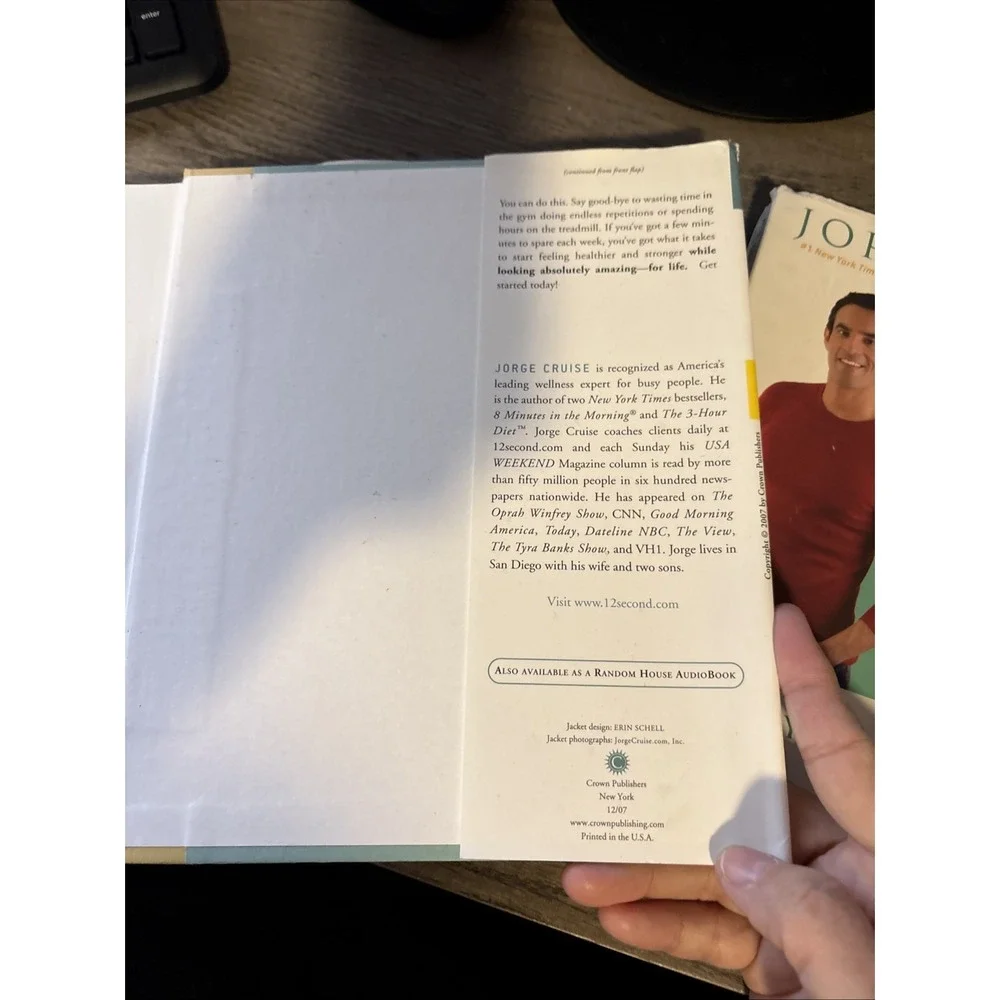 12 Second Sequence : Shrink Your Waist in 2 Weeks HB‎ And Spiral Journal New!